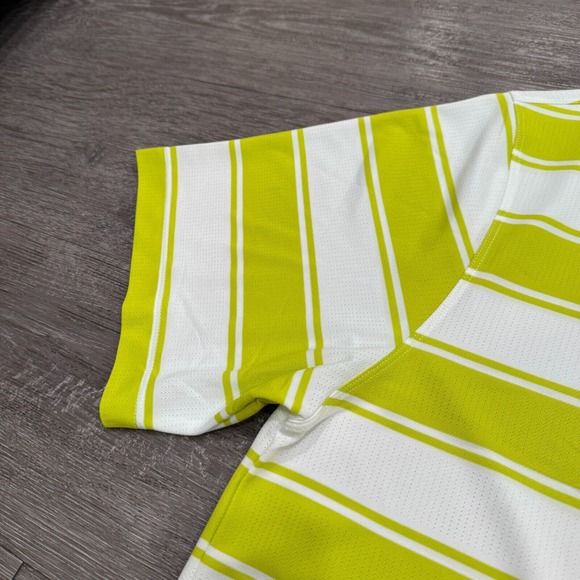 Nike Polo Shirt Mens Extra Large Yellow Breathable‎ Vented Outdoor Performance - Picture 5 of 11